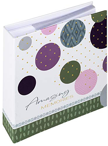 walther design Fotoalbum grün 200 Fotos 9 x 13 cm Memo-Einsteckalbum Amazing Memories ME-485-A