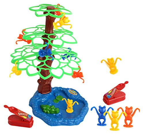 Toyvian Junge Mädchen-hüpfspiel Brettspiel Party Hüpfspielzeug Für Junge Mädchen Eltern- -Spiel Springbrettspiel Mit Baumdesign Hand-Augen-koordinationsspielzeug