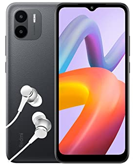 Xiaomi Redmi A2 Smartphone, 2 + 32 GB, Dual SIM - Black (UK Version + 2 Years Warranty)