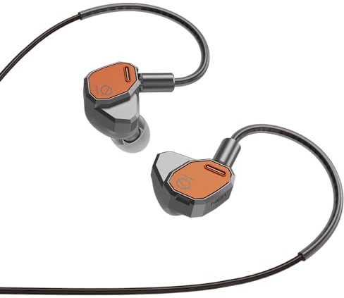 HiBy Yacht10 IEM φ10 mm Dynamic Mg & Al Legering kupol högpresterande låg distortion dynamisk 0,78 mm 2-polig avtagbara hörlurar