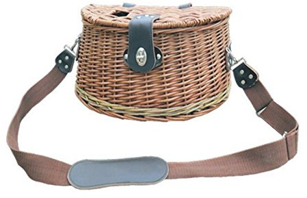 Red Hamper Flying Fishing Creel, vimini, marrone, 22 x 35 x 19 cm