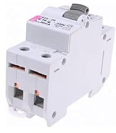 Interruttore differenziale e sovracorrente 2P 16A C 0,03 A Tipo AC KZS-2M 002173124 eti-polam 3838895400714