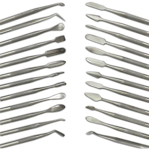Espátulas de buena calidad para esculpir arcilla o cera, 12 unidades