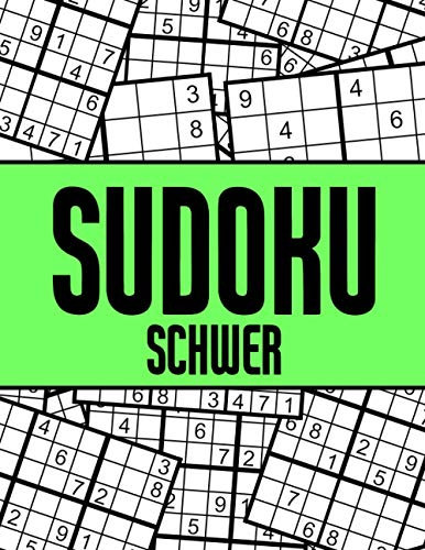 Sudoku Schwer: XXL Sudoku Block für Erwachsene mit 900 Rätseln in der Schwierigkeitsstufe Schwer