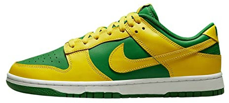 Nike Sneaker Basse da Uomo Dunk, Colpo di Mela/Giallo, 6