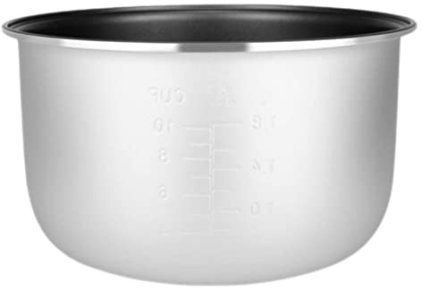 BESTonZON 5L Pressure Cooker Inner Pot - Non-Stick Rice Cooker Replacement for Electric Pressure Cookers - Household Cooking Accessory