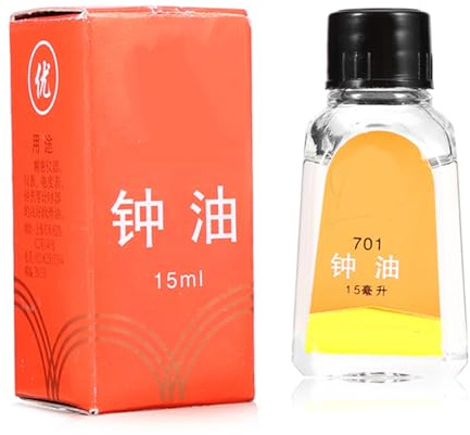 Clock Repair Lubricating Oil, for Watch Maintenance, 15ml Watch Oil for Precision Machinery Industry Assembly and Maintenance