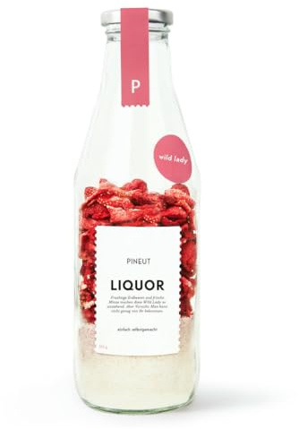 Pineut - Wild Lady Drink Erdbeere - zum Selbstmischen I Cocktail Mischung I DIY Set I Geschenkidee zu Weihnachten, Geburtstag