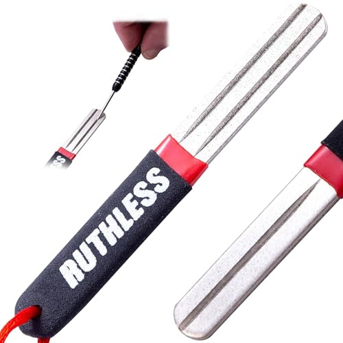 RUTHLESS Diamond Dart Point Sharpening Tool | Red.
