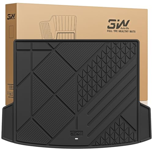 3W Alfombrilla para maletero para Jaecoo 7 2025 – 2026, Thorex™ para todo tipo de climas, apta para perros, alfombrilla protectora para maletero, accesorios, color negro