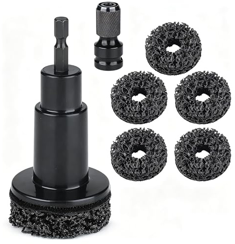 Wheel Hub Cleaning Kit, Brake Hub Cleaner Kit Includes 5 Pads