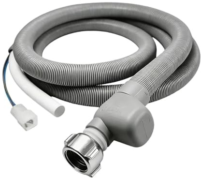 Dishwasher Fill Hose,Compatible For Universal, A78E Dishwasher Aquastop Inlet Hose 1.85M 3/4 Inch Water Stop Hose For Washing Machine