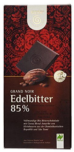 GEPA Bio Grand Noir Edelbitter 85%, 100g