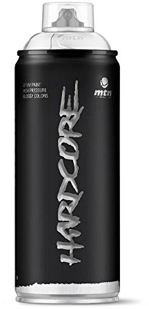 Montana Colors MTN Hardcore Blanco Satinado, Spray 400ml