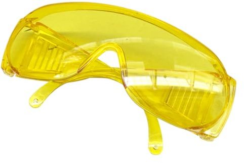 3S SuperSamaStore Occhiali di Protezione e Contrasto per Rilievo Fughe in Impianti con Tracciante/Lampada Luce Uv Rileva Perdite