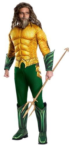 Rubies officiella DC Aquaman filmen, vuxen deluxe kostym - storlek standard/medium halloween