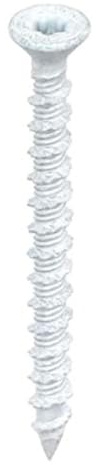 Tapcon 28372 3/16x2-1/4 White Star Drive Bugle Head Concrete Anchors 75/Box