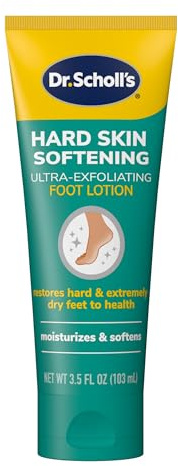 Dr. Scholl's Foot Lotion for Dry Cracked Feet, Foot Cream with Urea, 3.5 oz