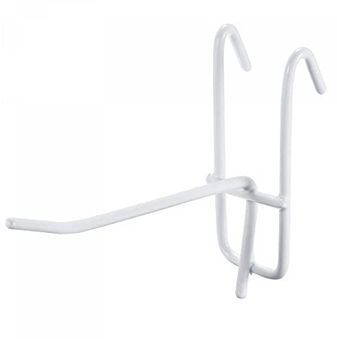 sourcing map Grid Wall Display Hooks Store Garage Storage Wall Organizers 4 Inch White, Pack of 30