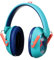 3M Casque anti-bruit pour enfants Plus PKIDSP-TEAL-E, turquoise (87-98 dB)