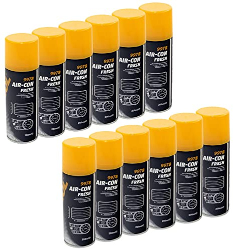 Klimaanlagen Desinfektion Air Con Fresh MANNOL 12 X 200 ml