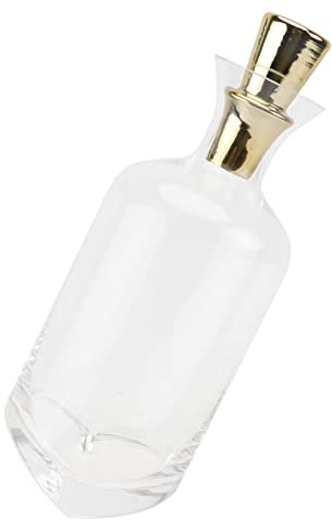 Alipis Transparente Glaskaraffe Für Wein Schräge Form Stilvolles Design Zur Bewahrung Von Aroma Und Geschmack Hochwertige Verarbeitung Für Exklusive Atmosphäre