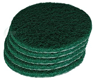 2W P240 Extra Fine Lot de 5 disques abrasifs sans fermeture Velcro Vert Diamètre 150 mm