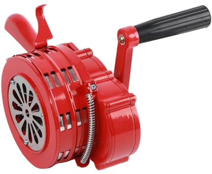 Sirene Rotation 120DB, Tragbare Handkurbel Luftangriff Sirene Manuell Betrieben Sirene Hand Horn für Feueralarm Hause Hotel Tankstelle Küstenwache