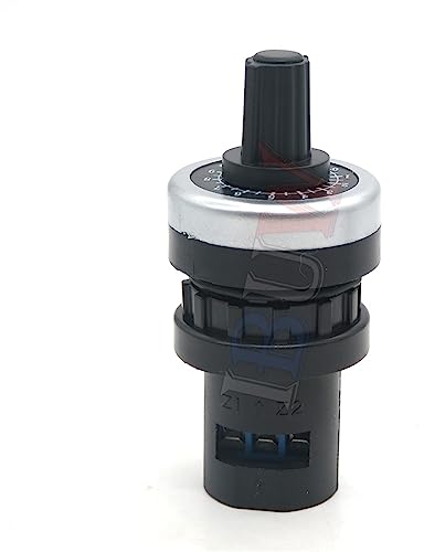 JMORCO 10PCS LA42DWQ-22 1K 2K 5K 10K 20k 50k 500k 22mm Durchmesser Töpfe Dreh Potentiometer Konverter Gouverneur Inverter Widerstand Schalter (Size : 20K Ohm)