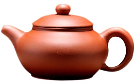 HOLIDYOYO Tetera De Arcilla Morada Pequeña 4.44X2.95X2.36 Pulgadas Para Té Suelto Con Infusor Mango Ergonómico Ideal Para Hogar Oficina Estilo Chino