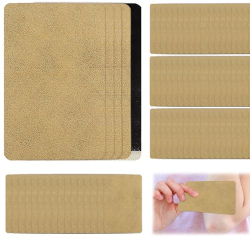 FERCAISH 100 Stücke Ingwer Wärmepflaster, Kräuter Pain Reliefs Patches, Wärmepflaster-Nacken, Selbstklebende Schmerzlinderung Pads, für lindert Muskelkater in Halswirbel Schulter Taille Knien