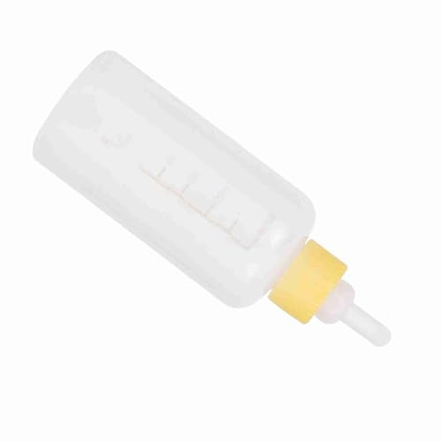 Kit d'alimentation au Biberon pour Chaton, Biberons pour Chaton, Kit de Soins Infirmiers pour Lait de Remplacement pour Chaton, 6 Pièces de 60 Ml, Biberons pour Chaton, Lait de