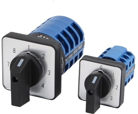 1 interruttore combinato rotante LW26, interruttore di conversione universale a 3 velocità, 4 velocità, 6 velocità, 8 velocità, interruttore di commutazione multi-velocità(4sezioni 1-4level,20A M1