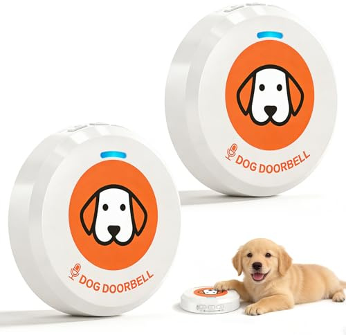 ChunHee Hundeklingel mit Sprachaufnahme, Haustier Training Türklingel | Persönliche Aufnahme für schnelles Lernen, ideal für Welpen, Toilettentraining und tägliche Kommunikation