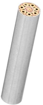 Toyvian Remache de Cuchillo de Acero Inoxidable Remache de Latón para Mango de Cuchillo Cobre y Acero Inoxidable Agarre Cómodo Compatible Múltiples Materiales 6mm X 30mm