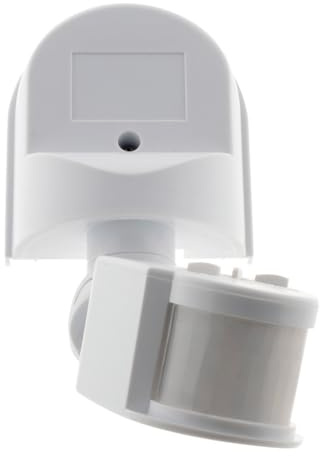 Détecteur Mouvement IP44 - tête orientable - 1200W - Blanc - Zenitech