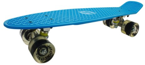 Ridge Skateboards 27 Nickel Mini Cruiser - Skateboard, 69cm, Hecho en el Reino Unido