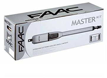 FAAC MASTER KIT 415 230V AUTOMAZIONE CANCELLO BATTENTE BATTENTI ANTA 104415445
