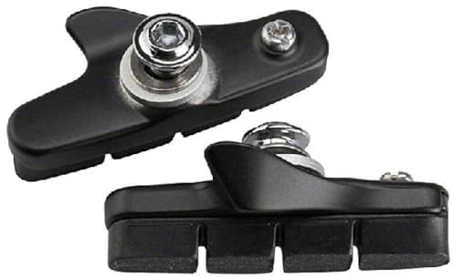 SHIMANO R55C4 Cartidge-Type Brake Shoe Set (Pair), Black, for BR-5800 by