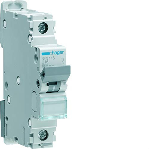 disjoncteur hager - 1 pôle - 32a - 6ka - courbe c - vis / vis