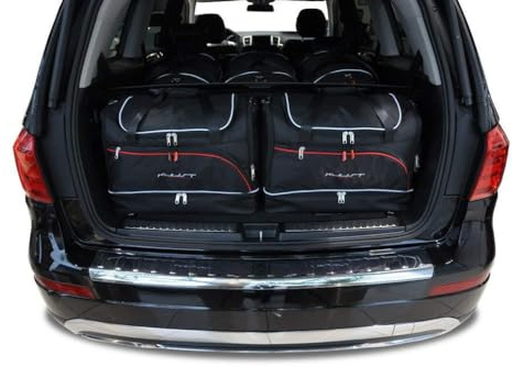 KJUST Kofferraumtaschen 5 stk kompatibel mit MERCEDES-BENZ GL X166 2012-2015