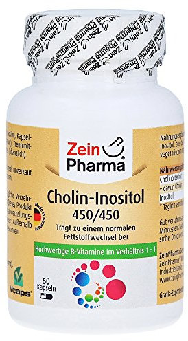CHOLIN-INOSITOL 450/450 mg pro veg.Kapseln 60 Stück