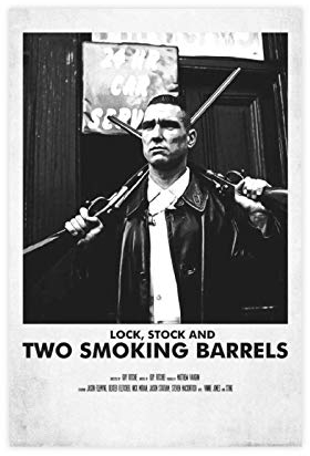 Lock, Stock And Two Smoking Barrels Classic Retro Movie Posters Film 8 Canvas Wall Art Decor Paintings for Living Room Home Decoration Unframe 12×18inch(30×45cm)