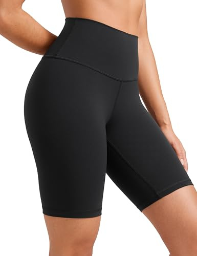 CRZ YOGA Butterluxe Biker Shorts 8 Black Medium