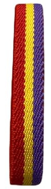 makio Armband mit spanischer Flagge, elastisch, republikanische Flagge, 18 centímetros, Elastisches Segeltuch