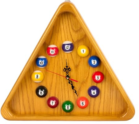 Sportime Quarz-Wanduhr Billard