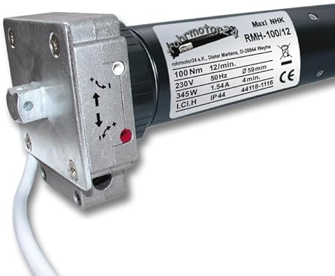Rolladen Markisenantrieb Rolltormotor Notbedienung Nothandgetriebe NHK 30-120 Nm (100Nm SW70 mit NHK)