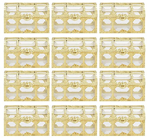 12st Godisask, Ihålig Godisask Presentförpackning Söt Chokladask Hållbar Speciell Skattlåda Design för Kakor, Choklad, Godis Bröllop Födelsedag Bröllopsduschar Bröllop(Liten 31x23cm)