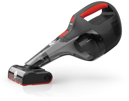 Dirt Devil 16V Deep Clean Cordless Handheld Vacuum with Motorized Pet Brush Roll Tool, Powerful Suction and Lightweight, with Extended Run Time, BD30300V, Black