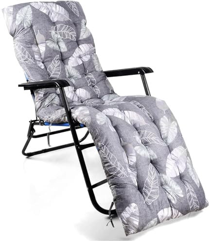 Cojín Tumbona Colchóneta Para Tumbona Colchón Para Tumbona Cubierta Superior Cojín De Silla Jardin Asiento Para Tumbonas Terraza Interior Y Exterior Del Sofá Mecedoras ( Color : 5 , Size : 158x48cm )